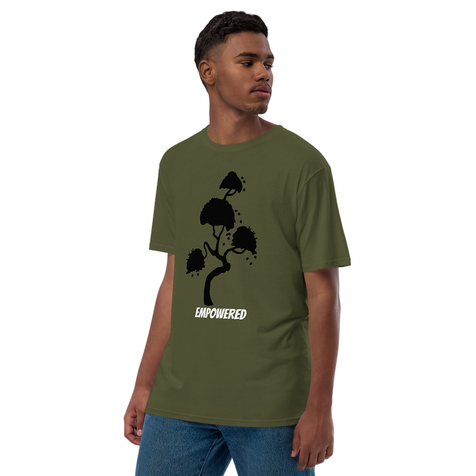 Thumbnail: Empowered Old Growth Unisex premium viscose hemp t-shirt
