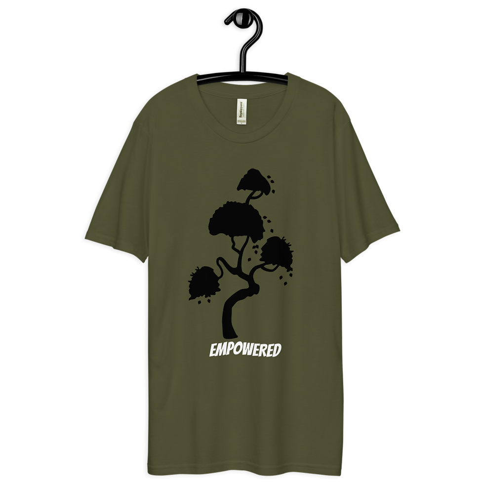 Thumbnail: Empowered Old Growth Unisex premium viscose hemp t-shirt