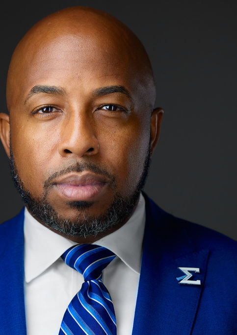 Headshot of Chris Rey international president of Phi Beta Sigma. 