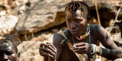 Hadza men smoking Marijuana_edited