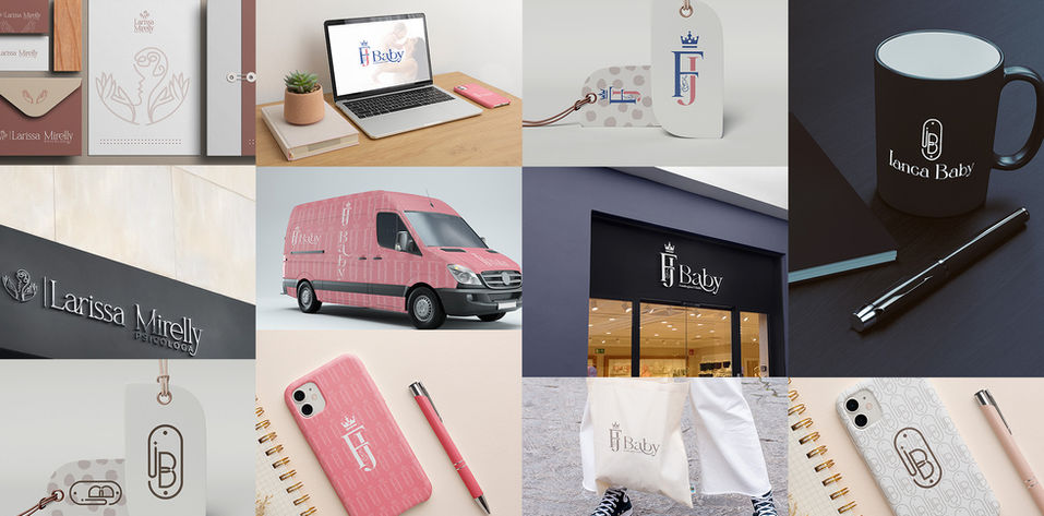 Identidade Visual para Loja de bebê