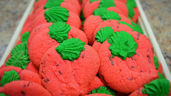 Strawberry Cookies, lb