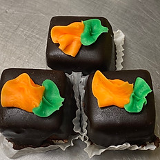 Chooclate iced Petit Fours, dz