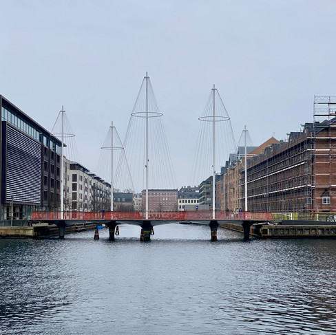 Circle Bridge in Copenhagen, Denmark