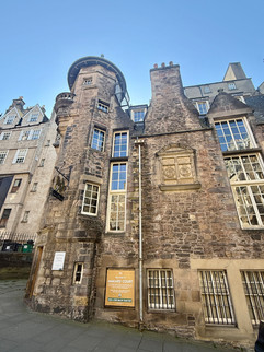 The Writer's Museum in Edinburgh, Scotland