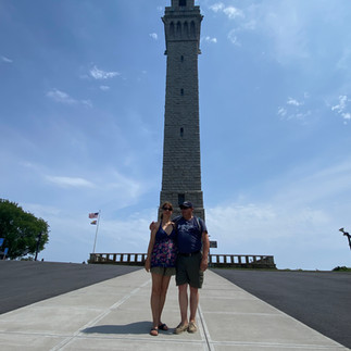 The Pilgrim Monument, Provincetown, Cape Cod, USA