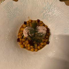 gastronomisch dineren bij l'Âtre in Honfleur, Normandië