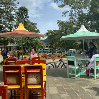 Parque principal Jardin Colombia
