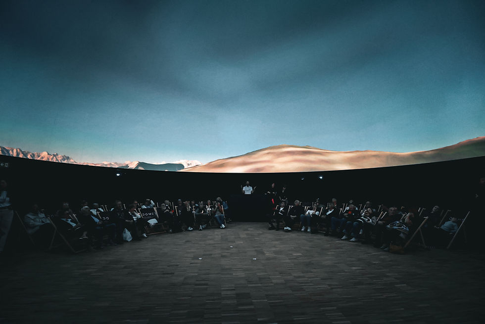 Cinema le Dahut in de Dome in Valberg, Frankrijk