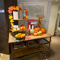 cozy fall corner at Bilderberg Hotel, Oosterbeek, the Netherlands