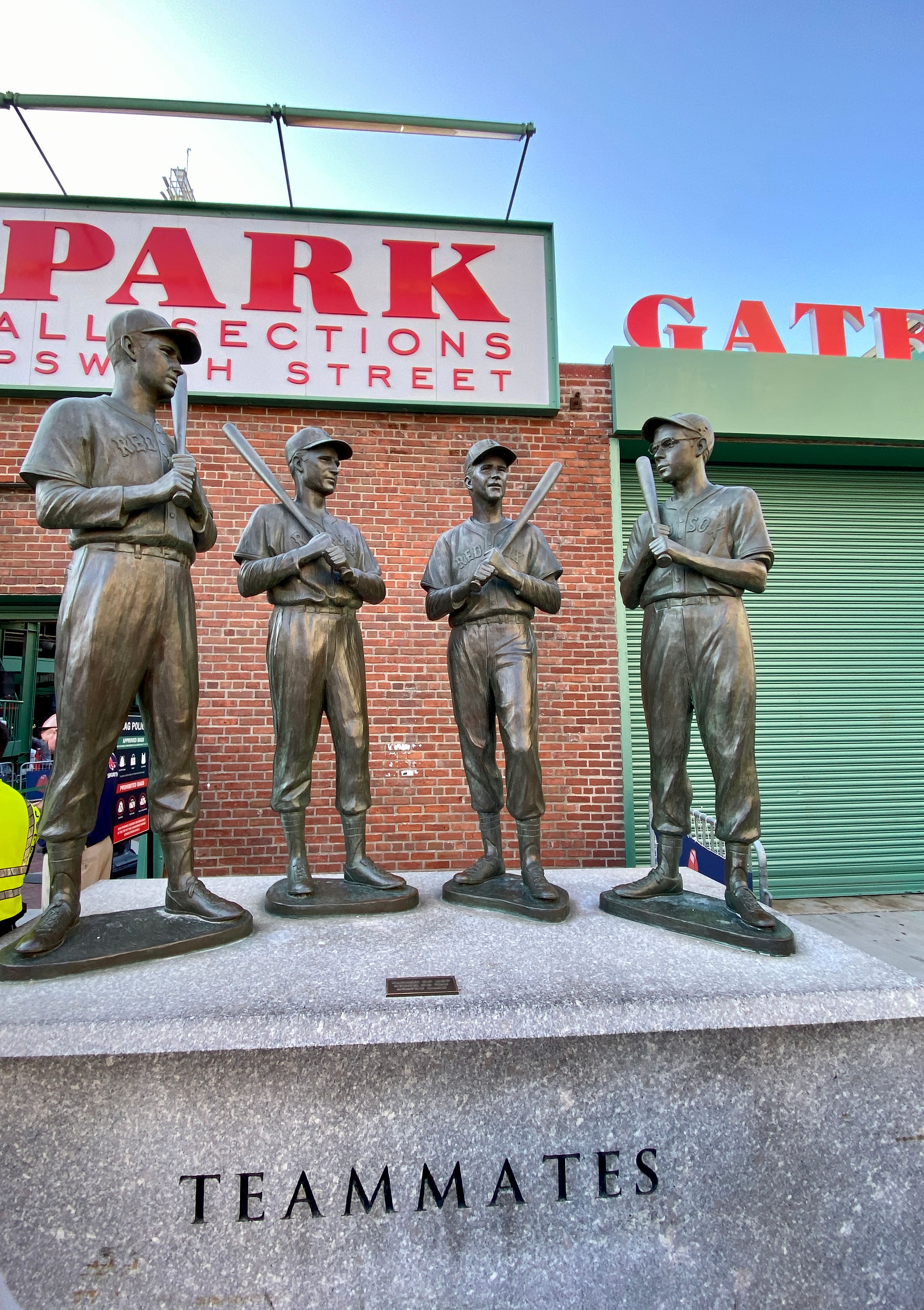 Statue at Fenway Park, Boston