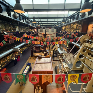 visiting the interactive Verkade experience in Zaans Museum, the Netherlands