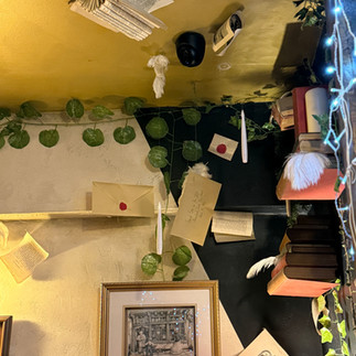Harry Potter vibes at the Department of Magic in Edinburgh, Scotland