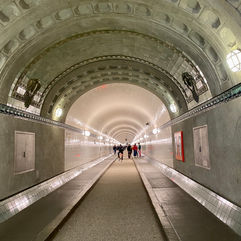 Elbtunnel in Hamburg