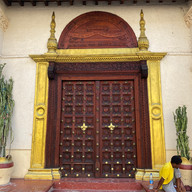 beautiful portal in Stone Town, Zanzibar