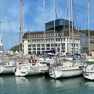 vissershaven en jachthaven van Fécamp, Normandië
