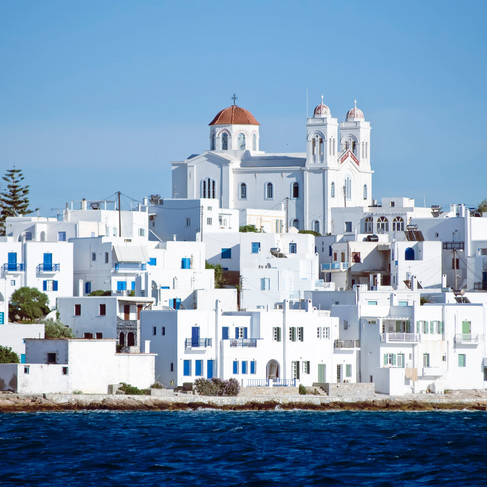 view on Paros, Greece