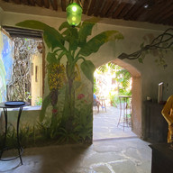 secret garden restaurant in Stone Town, Zanzibar