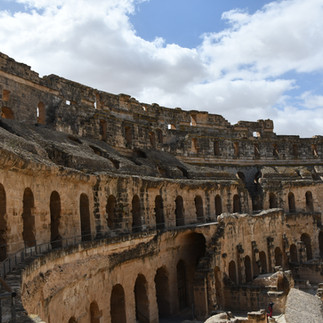 Colosseum of El Jem in Tunisia