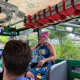 Duck boat tour in Boston