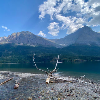 Lake St. Mary at Glacier National Park, Montana