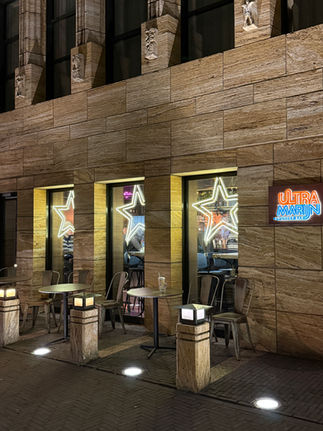 cocktail bar Ultramarijn in The Hague, which is part of the Voco hotel