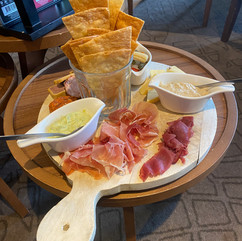 nice autumn snacks at Bilderberg Hotel, Oosterbeek, the Netherlands