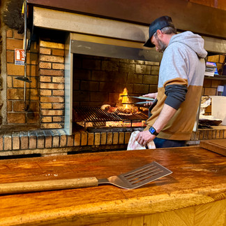 Restaurant La Résidence in Valberg, delicious grilled dishes are served here.