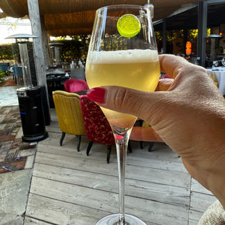 delicious signature cocktails at Jul's Restaurant, Ibiza