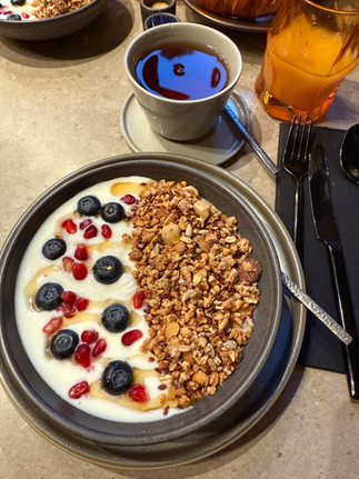 Ontbijt in the Nox Hotel in Utrecht