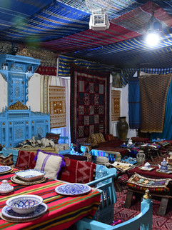 Interior of the Governor's House in Kairouan, Tunisia