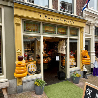 The Little Cheese Shop, oldest cheese shop in Gouda, the Netherlands