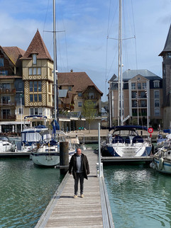 jachthaven van Deauville, Normandië