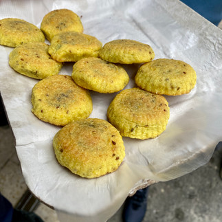 delicious street food in Salt, Jordan