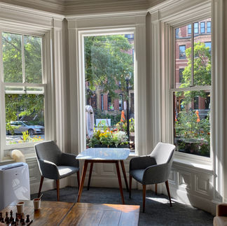 Beautiful interior of Newbury Guest House, Boston