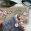 Thumbnail: Personalised horse glasses spectacles or sunglasses case. Custom floral motif, matching lining. Padded with button fastener