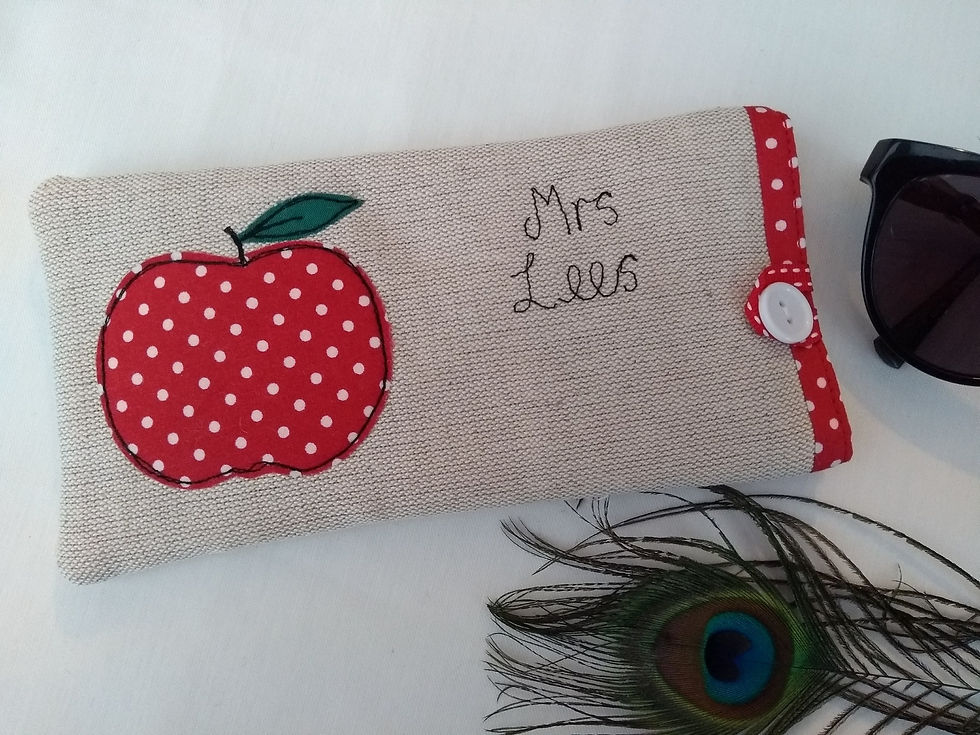 Thumbnail: Personalised  apple glasses case