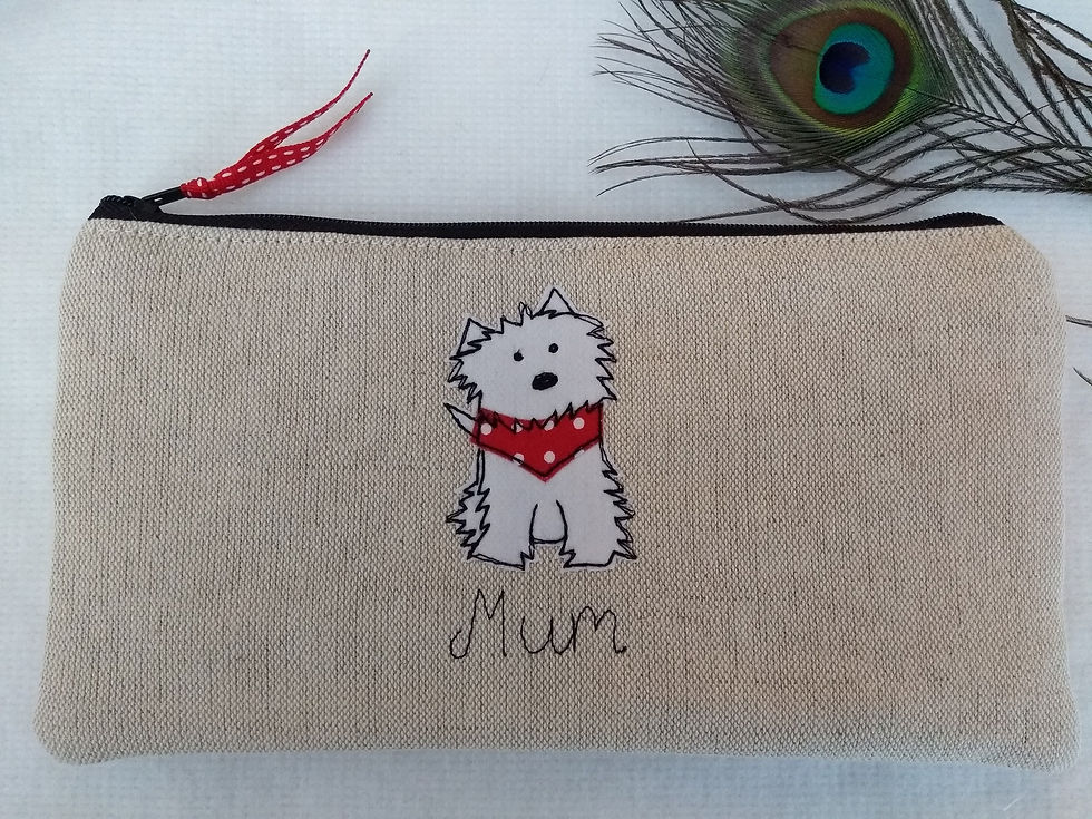 Thumbnail: Westie dog personalized gift for her