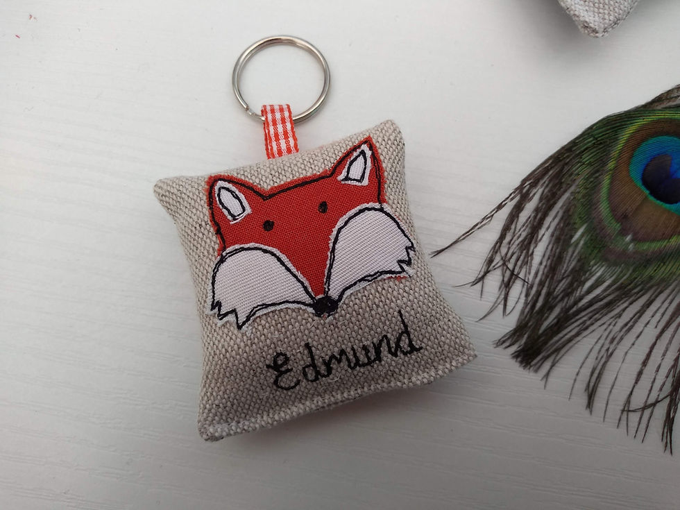 Thumbnail: custom made fox keyring