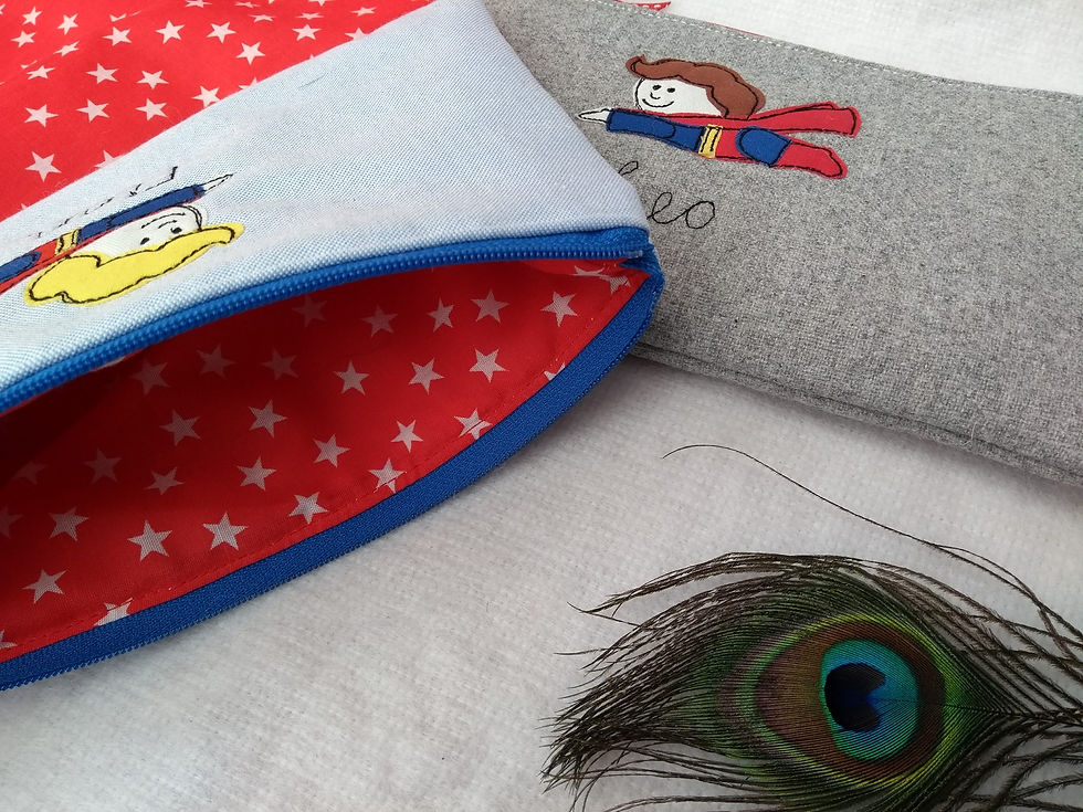 Thumbnail: Superman personalised pouch