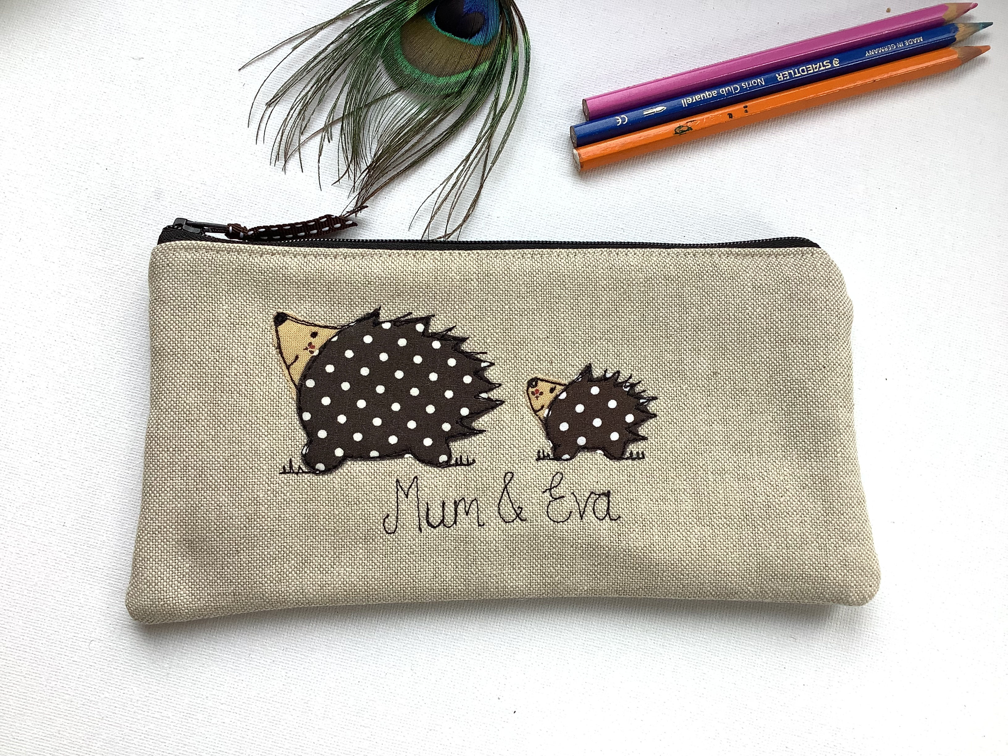 Hedgehog pencil case
