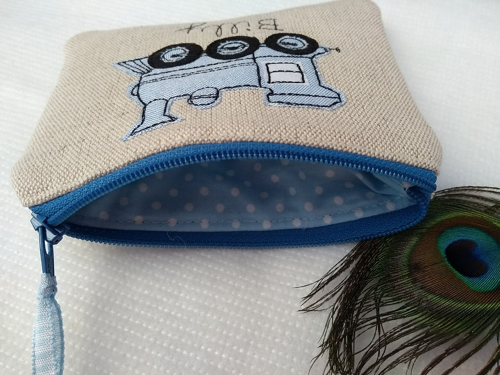 Thumbnail: Personalised train wallet gift for him
