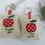 Thumbnail: Personalised apple teacher gift keyring