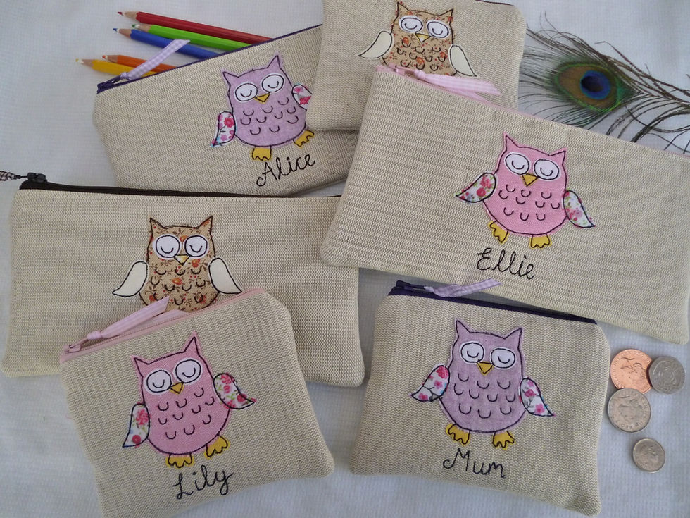 Thumbnail: Personalised owl products gifts