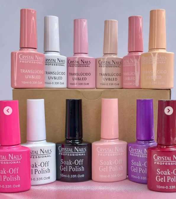 Esmaltes Crystal Nails