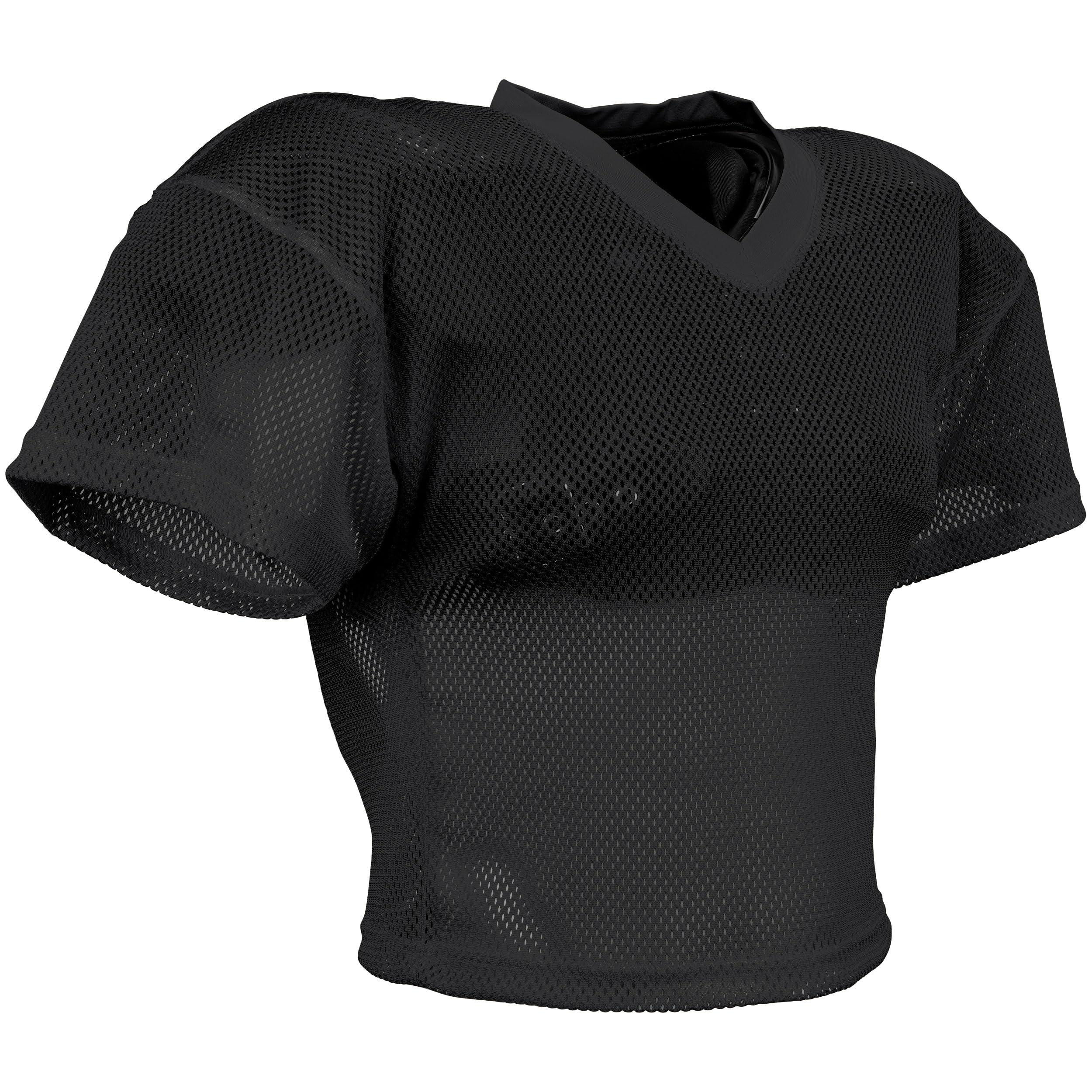 CHAMPRO Boys ' Shuffle Youth Football Practice Jersey Blk - YXL