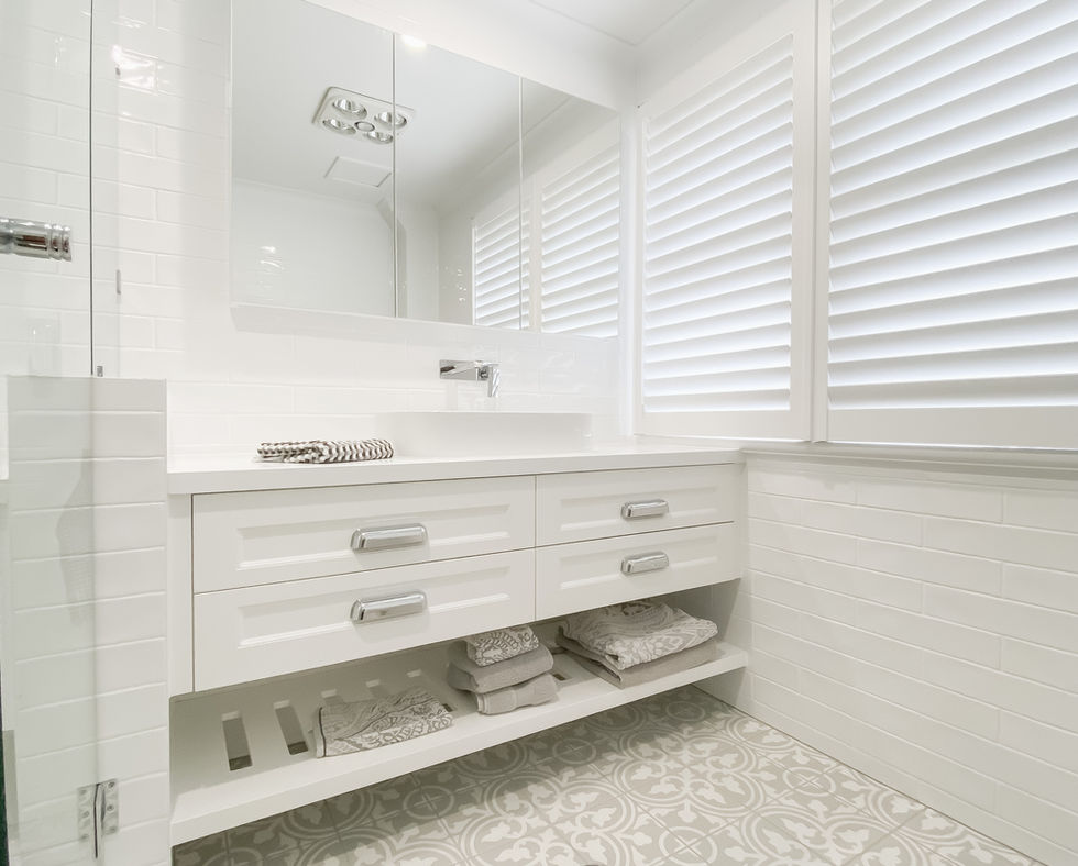 Full bathroom renovation