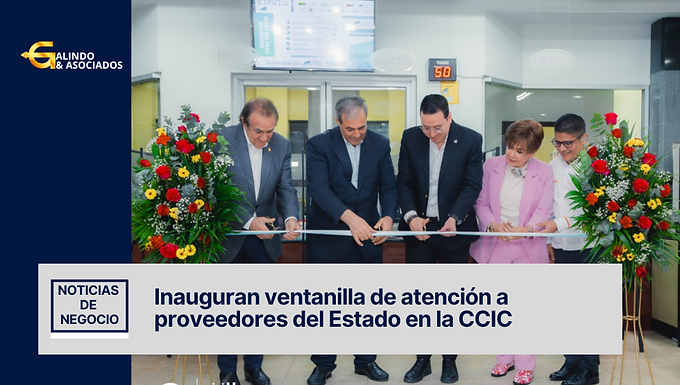 Inauguran ventanilla de atención a proveedores del Estado en la CCIC