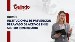 Curso institucional de Prevencion de Lavado de Activos en el Sector Inmobiliario