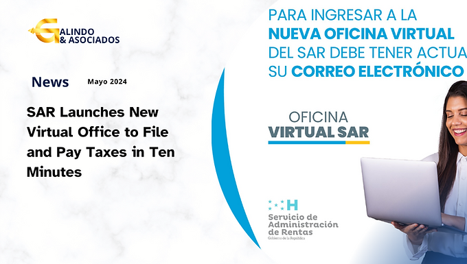 SAR Launches New Virtual Office to File and Pay Taxes in Ten Minutes